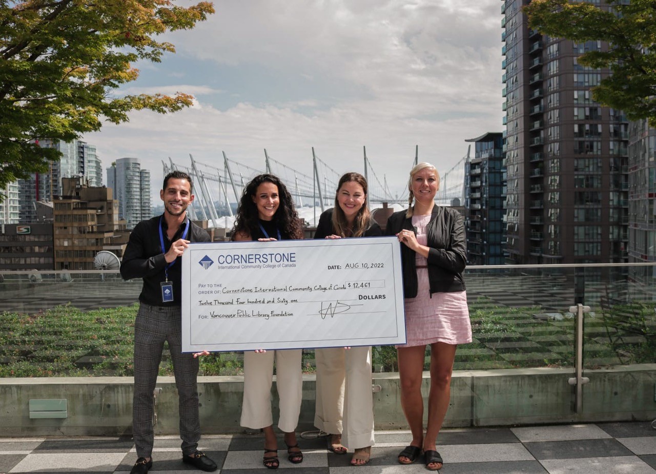 Cornerstone International Community College Supports VPL – VPL Foundation